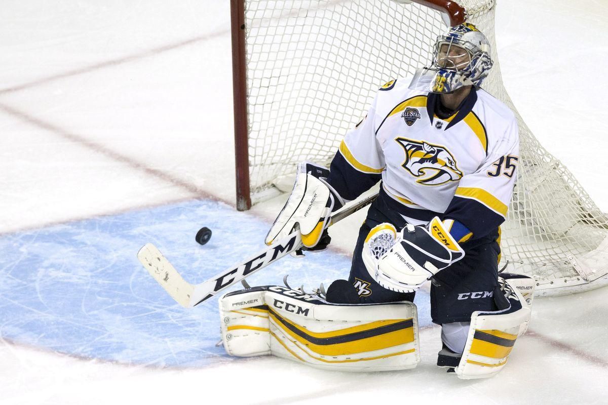 Nashville Predators Pekka Rinne maj16 Reuters