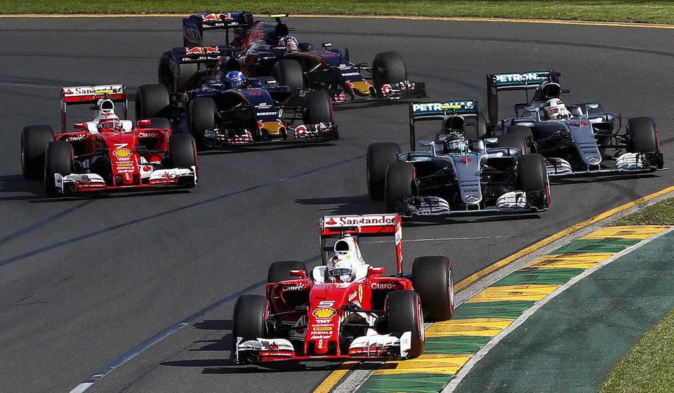 Ferrari, McLareny, Redbully a spol, Formula 1, Velka cena Australie, Mar2016