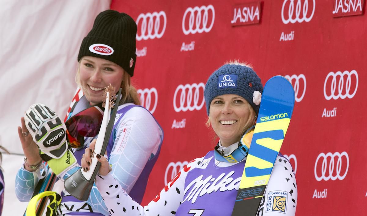 veronika velez-zuzulova, podium, radost