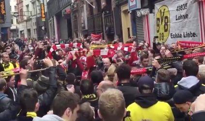 Stret fanúšikov v Liverpoole, bez bitky a so spevom