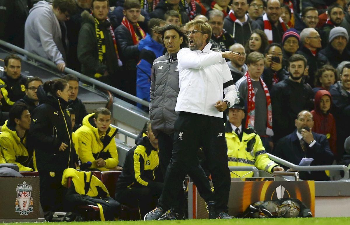 Jurgen Klopp Liverpool lavicka emocie apr16 Reuters