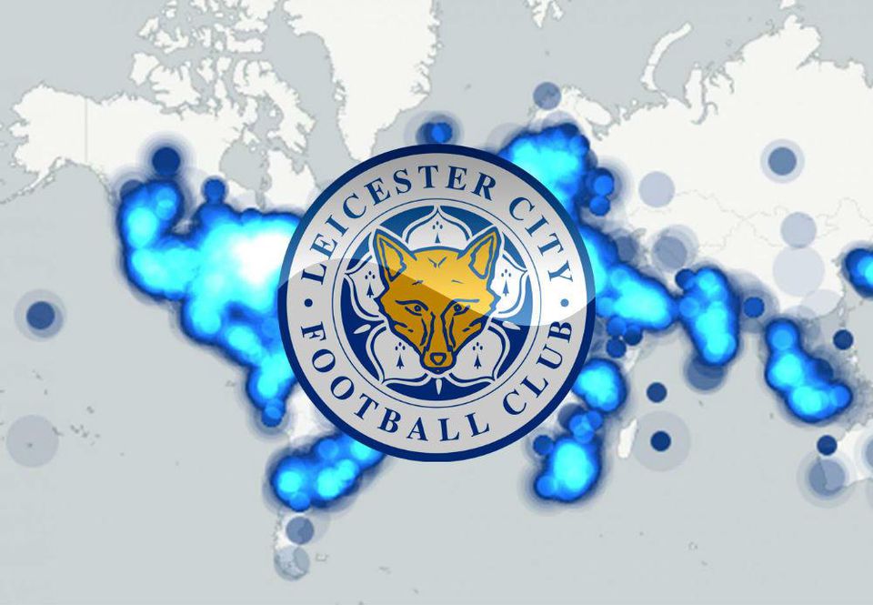 Leicester City mapa Twitter maj16 Reuters