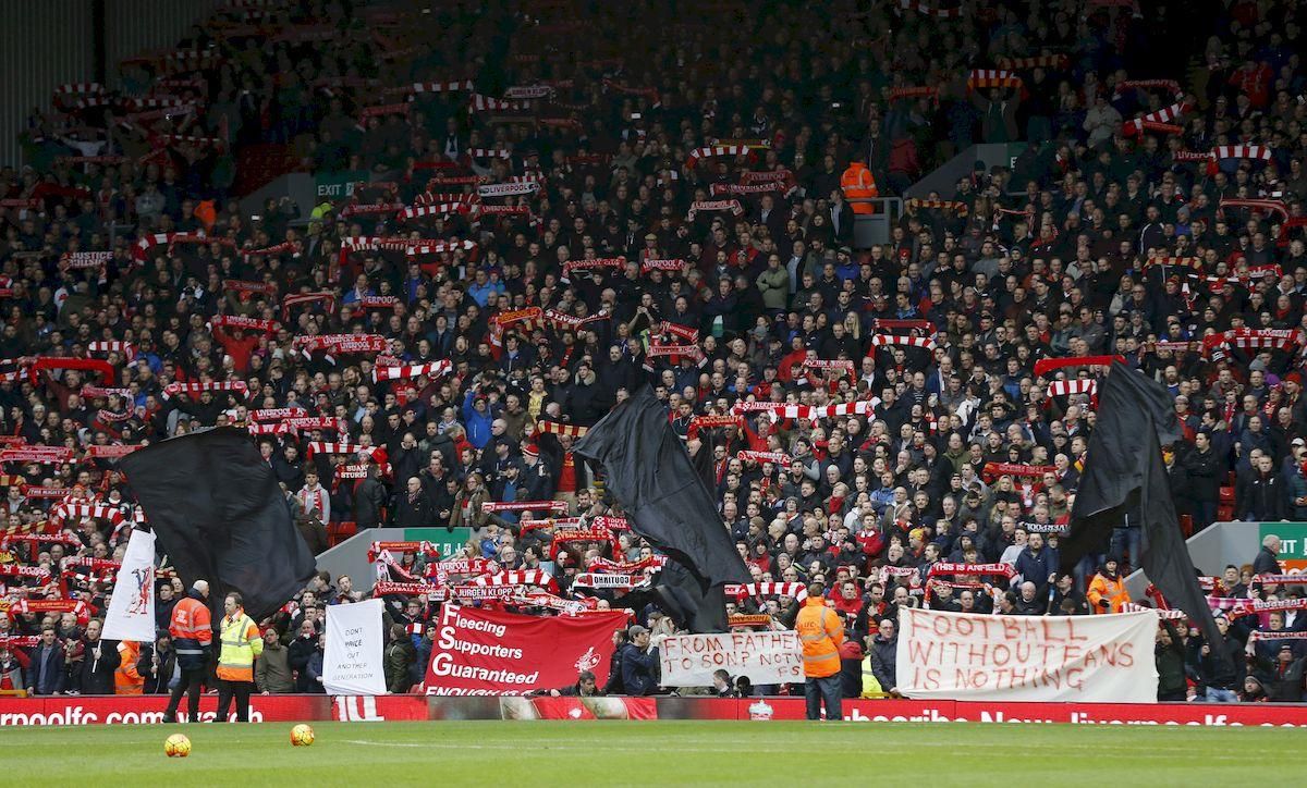 Liverpool fanusikovia protest 1 feb16 Reuters