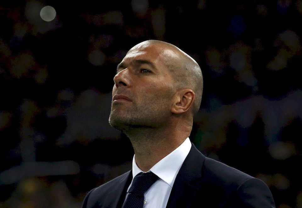 Zinedine Zidane Real Madrid pohlad feb16 Reuters