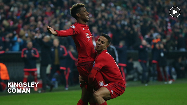 Kingsley Coman, Bayern Mnichov, najkrajsi gol tyzdna, Nissan, Mar2016