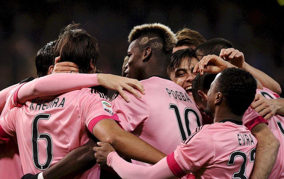 Juventus Paul Pogba radost jan16 Reuters