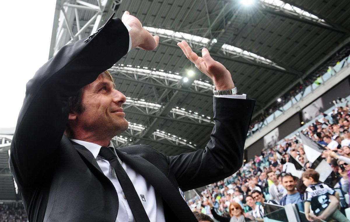 Juventus Turin Antonio Conte kyva maj13 TASR