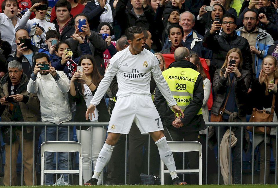 Real Madrid Cristiano Ronaldo gol feb16 TASR