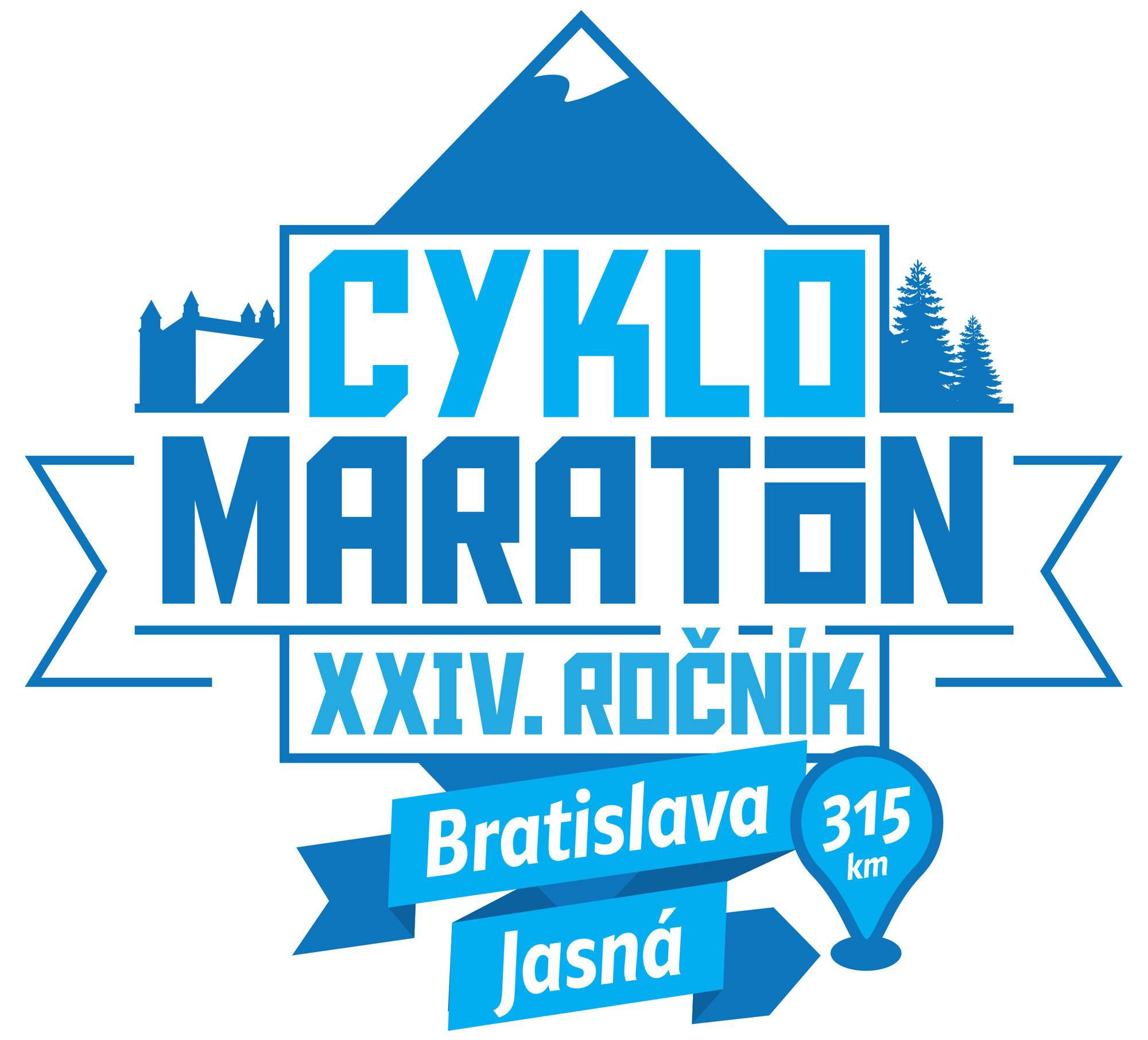 CykloMaraton, Bratislava - Jasna, 315 km, logo