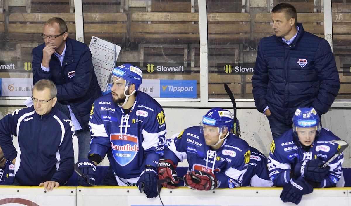 mhc martin, ivan dornic, trener, lavicka