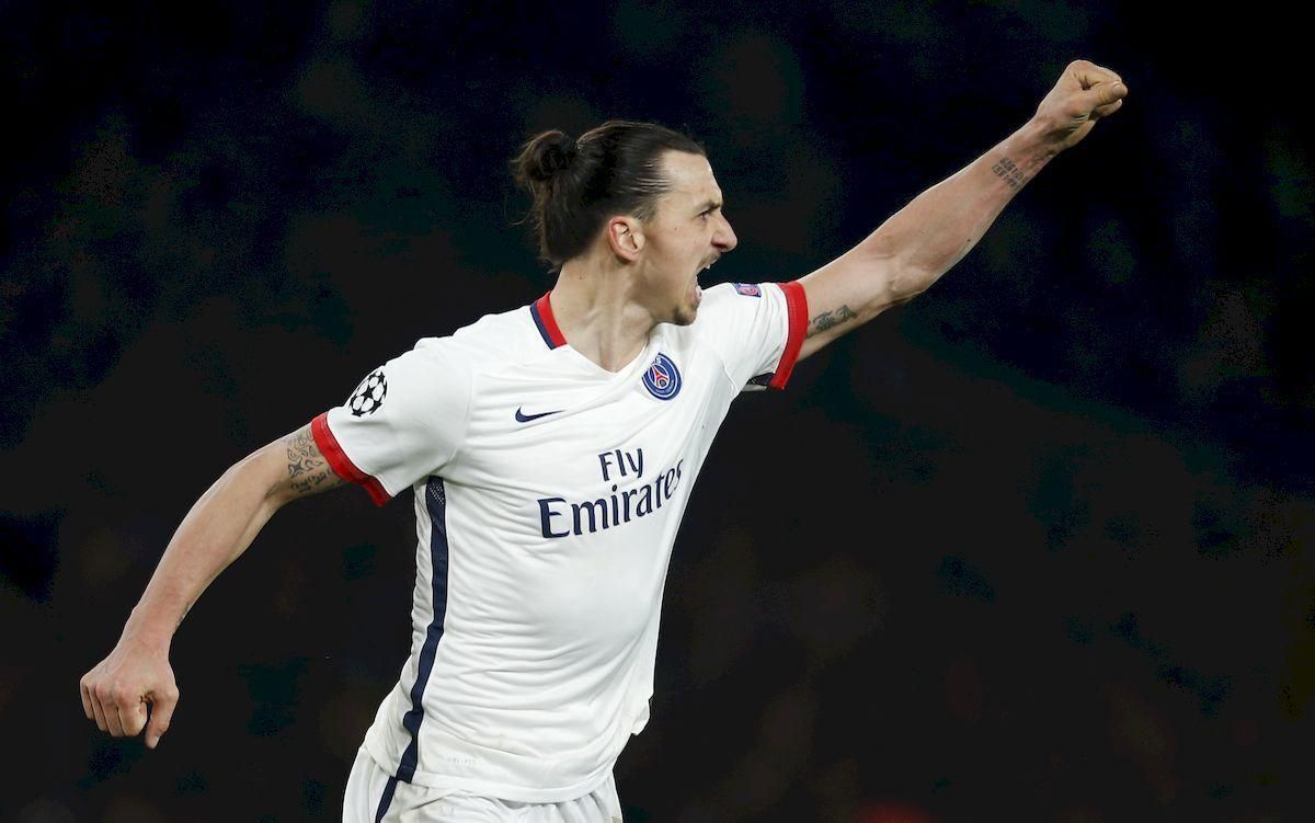 Zlatan Ibrahimovic gol PSG Liga majstrovs mar16 Reuters