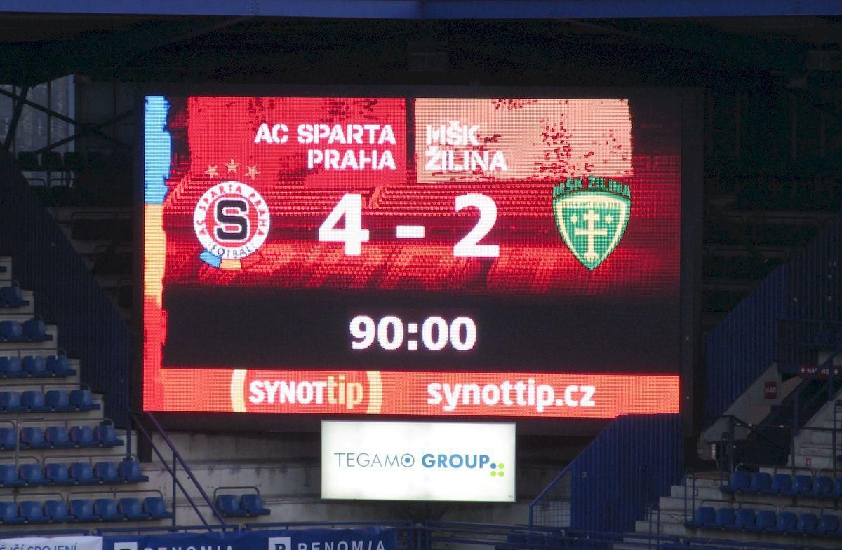 AC Sparta Praha MSK Zilina vysledok feb16 Sport.sk