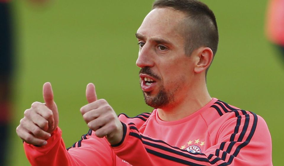 Franck Ribery, Bayern Mnichov, trening, maj16