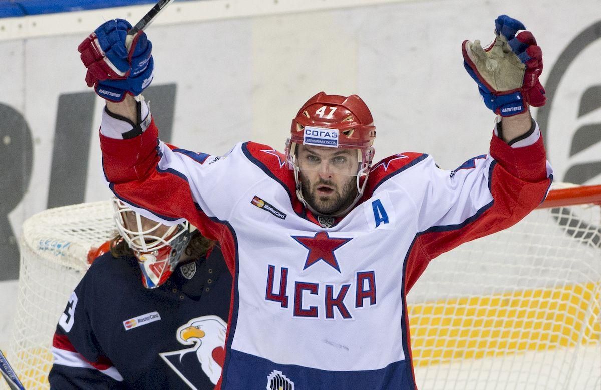 CSKA Moskva Alexander Radulov radost feb16 TASR