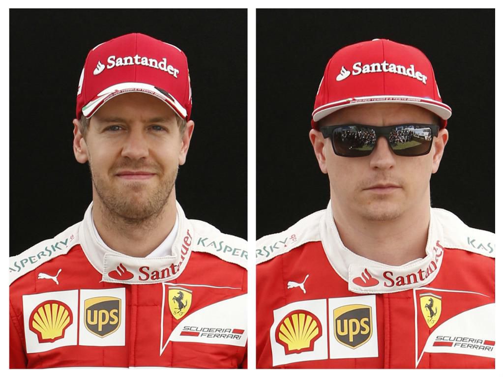 Ferrari, Kimi Raikkonen, Sebastian Vettel