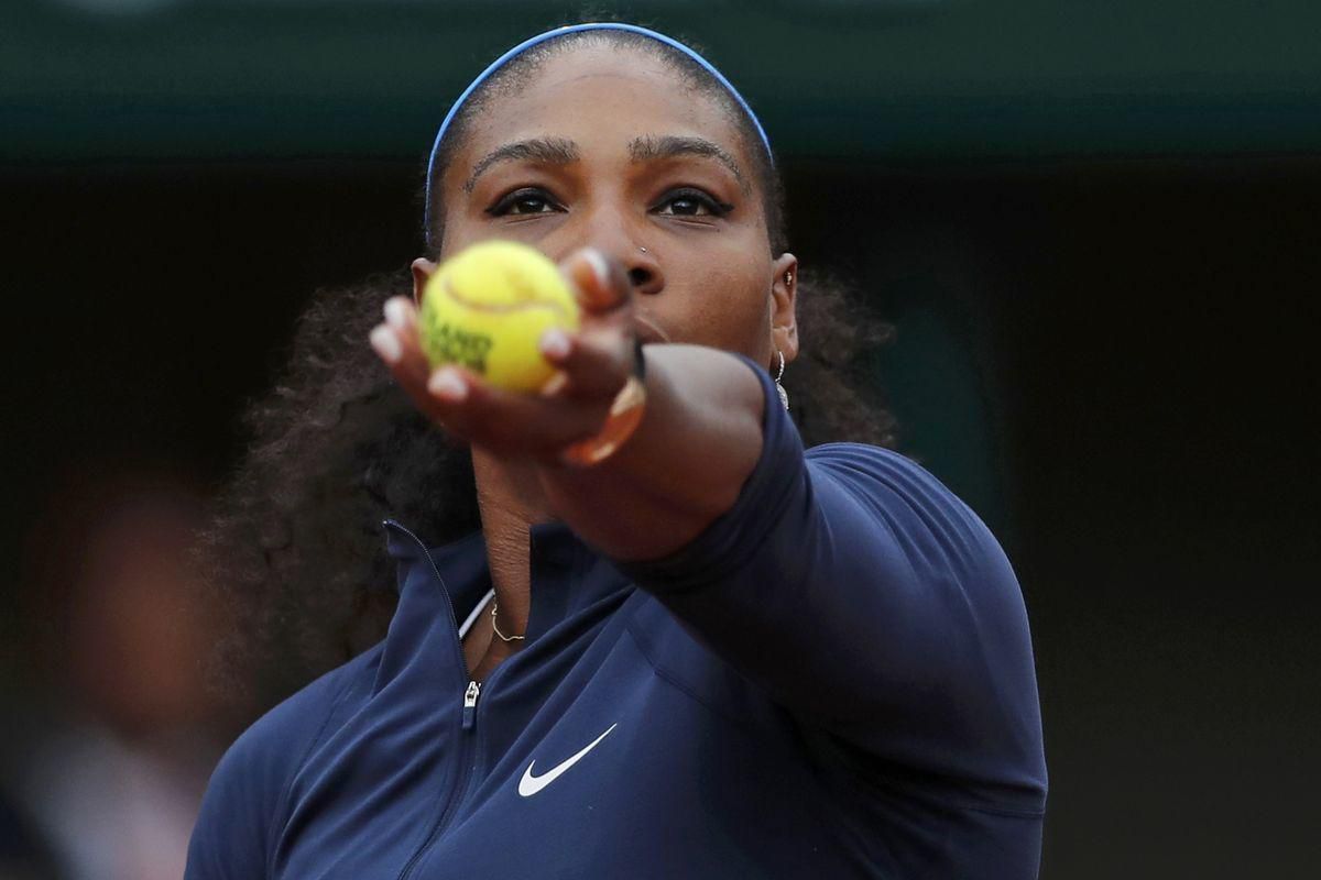 Serena Williamsova Roland Garros 1 kolo maj16 Reuters