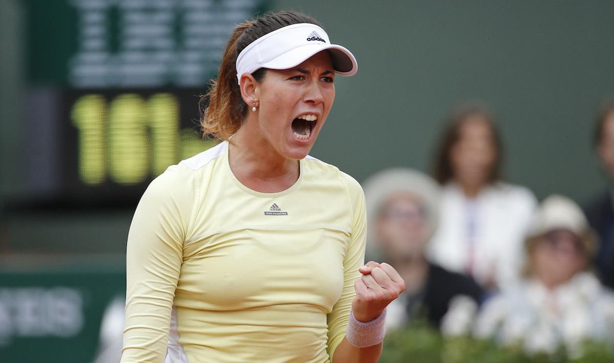 Garbine Muguruza roland garros