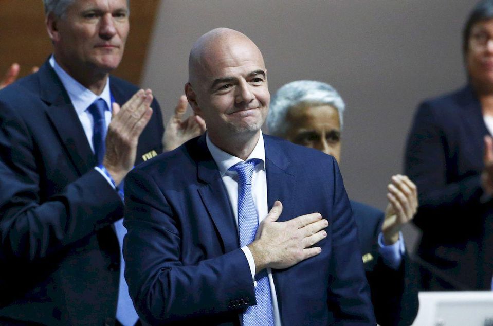 Gianni Infantino prezident FIFA zvoleny feb16 Reuters