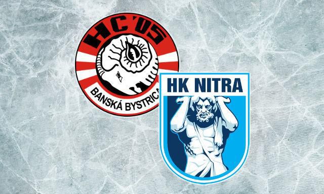 HC 05 Banska Bystrica vs. HK Nitra, ONLINE, Tipsport Liga, Jan2016