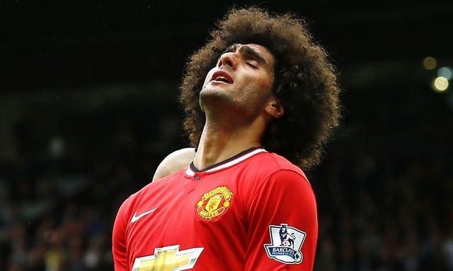 Marouane fellaini man utd nieee vs swansea aug2014 reuters