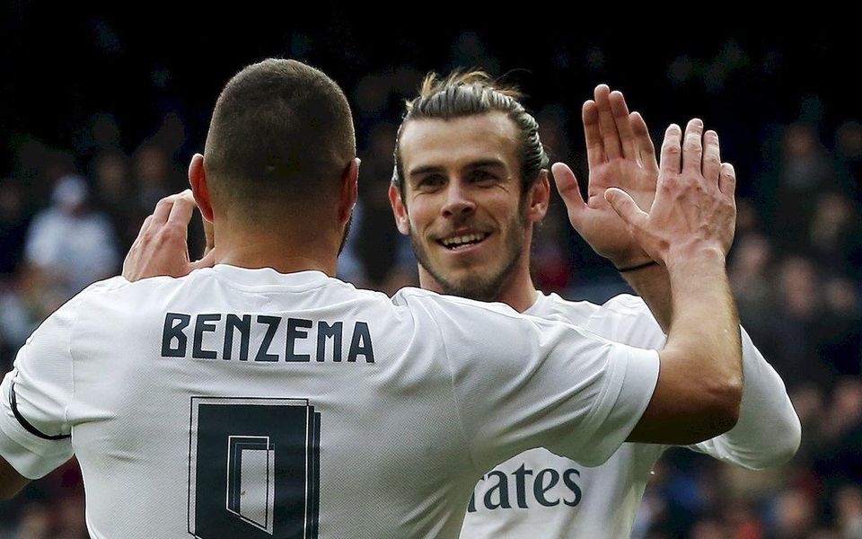 Real Madrid Gareth Bale Karim Benzema jan16 Reuters