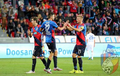 Plzeň využila vylúčenie Zlína na rozhodujúci gól