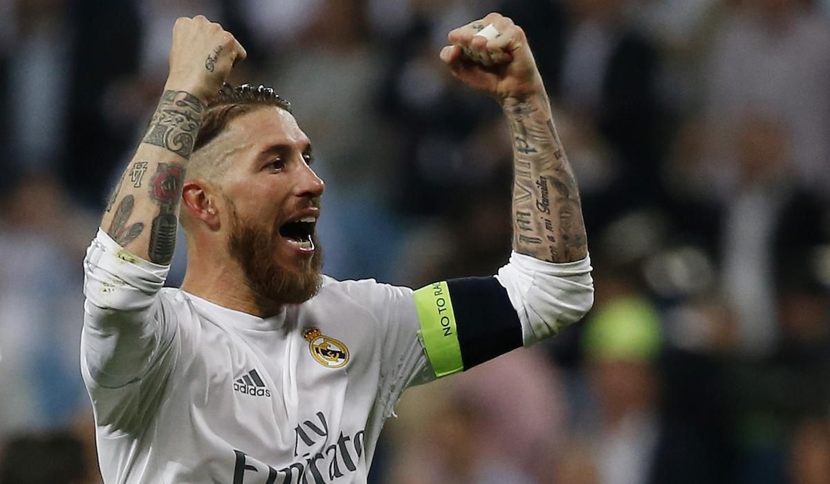 Sergio Ramos, Real Madrid, vitazne gesto, kapitan, Maj2016