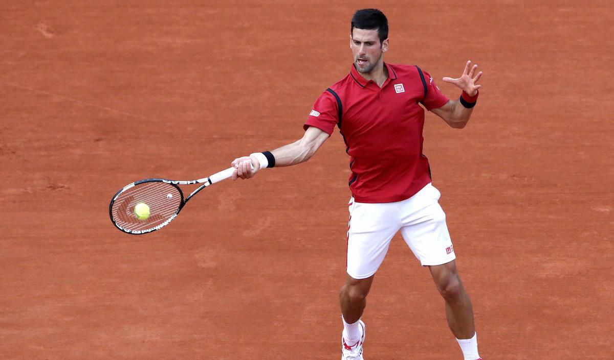 novak djokovic uder roland garros 2016