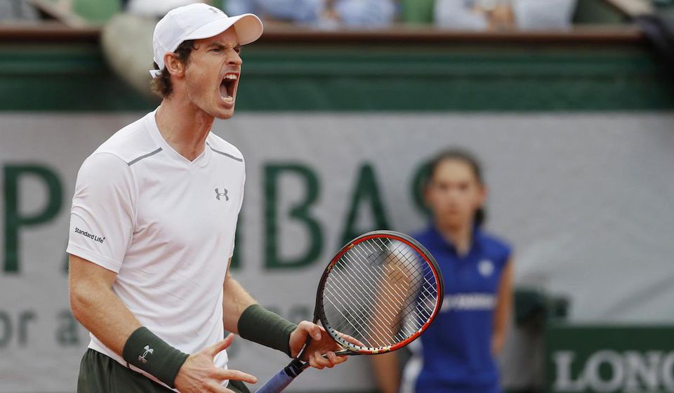 Andy Murray, French Open, Roland Garros, maj16