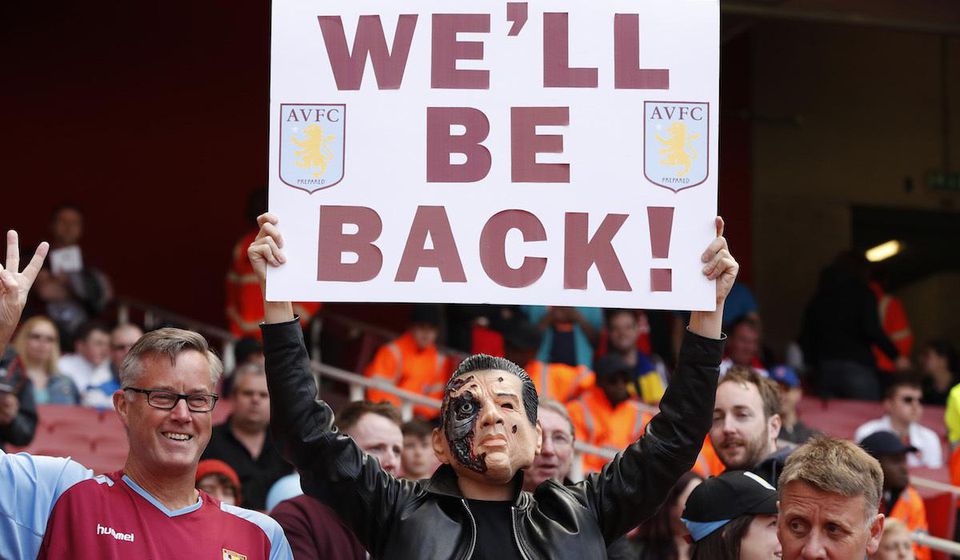 Aston Villa, fanusikovia, banner, maj16