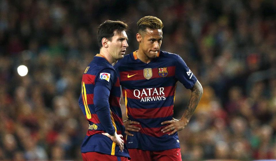 Barcelona, Neymar, Lionel Messi, prehra, apr16