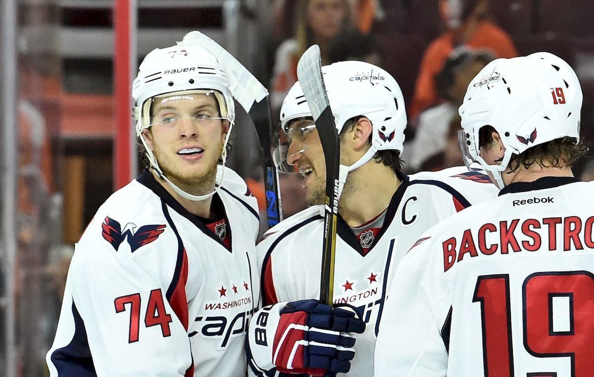 Washington Capitals Alexander Oveckin John Carlson apr16 Reuters