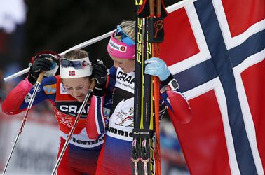 Beh na lyžiach-SP: V štafetách triumfovali favorizované Nórky