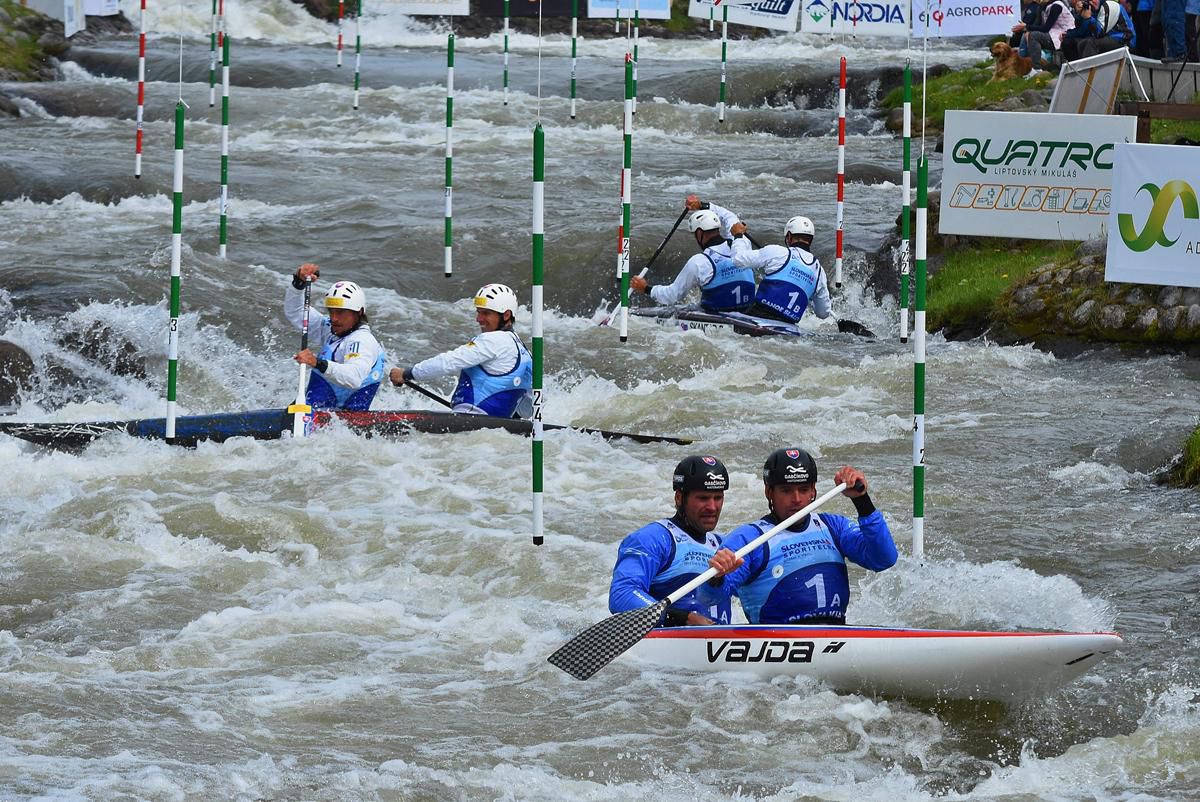 skantarovci, vodny slalom