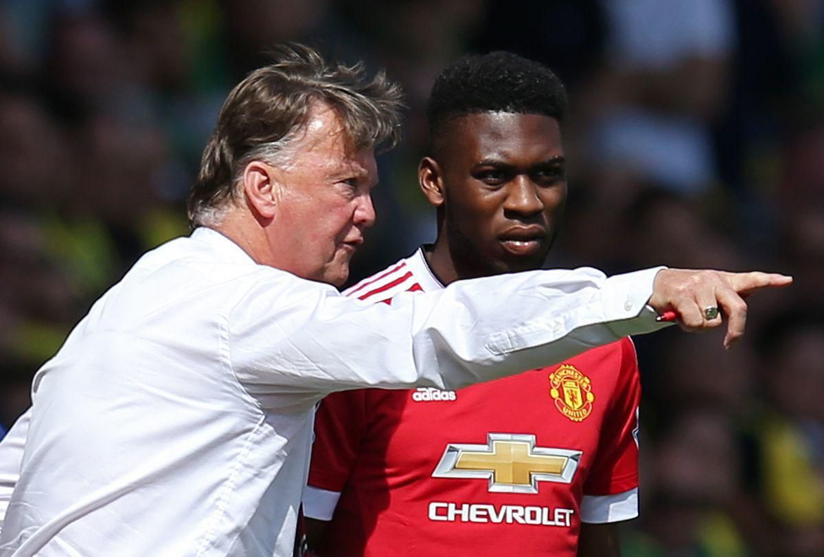 Manchester United Fosu Mensah Louis van Gaal maj16 Reuters