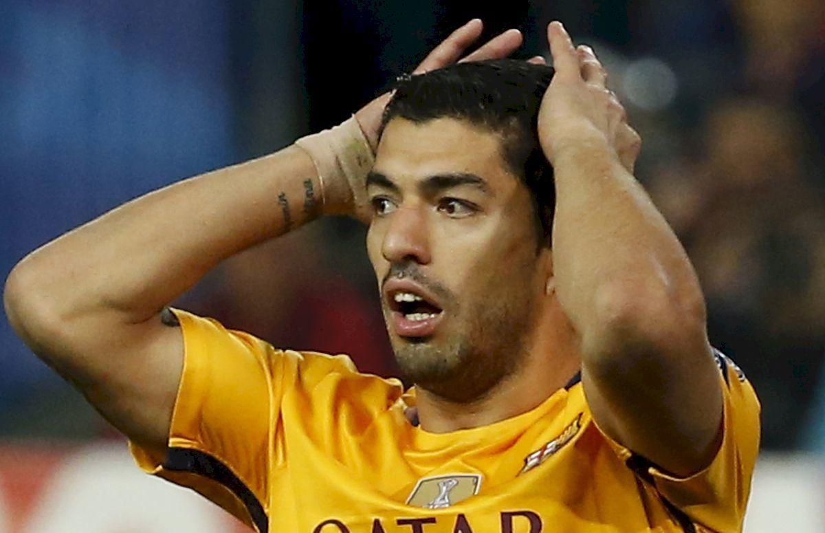 Luis Suarez FC Barcelona nechape lm apr16 Reuters