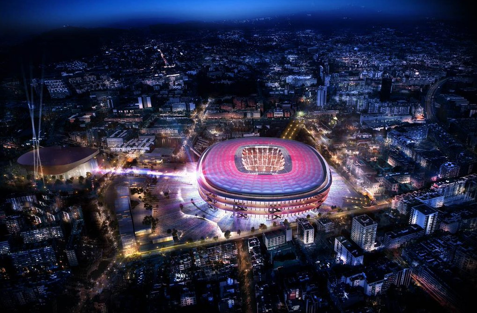 Camp Nou rekonstrukcia 2021 mar16 fcbarcelona.com
