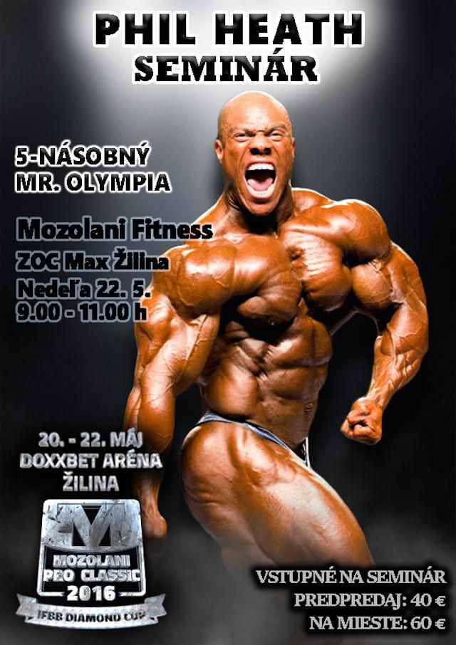 Mr. Olympia, Phil Heath, Mozolani, maj16