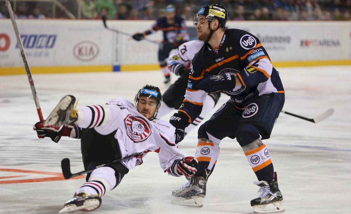 Patrik Lamper Martin Dudas HC05 Banska Bystrica HC Kosice semifinale apr16 TASR