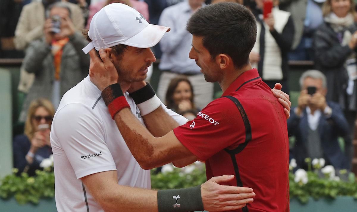 Novak Djokovic Andy Murray roland garros finale jun2016