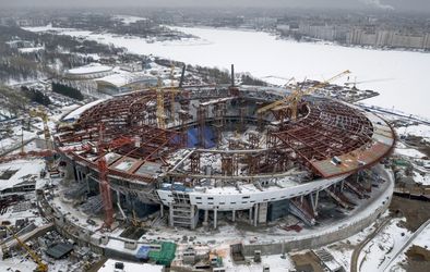 MS 2018: Výstavba štadióna v Petrohrade má sklz tri mesiace