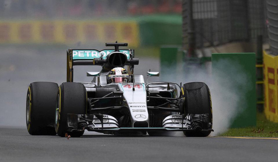 Lewis Hamilton, F1, Mercedes, Australia, mar16