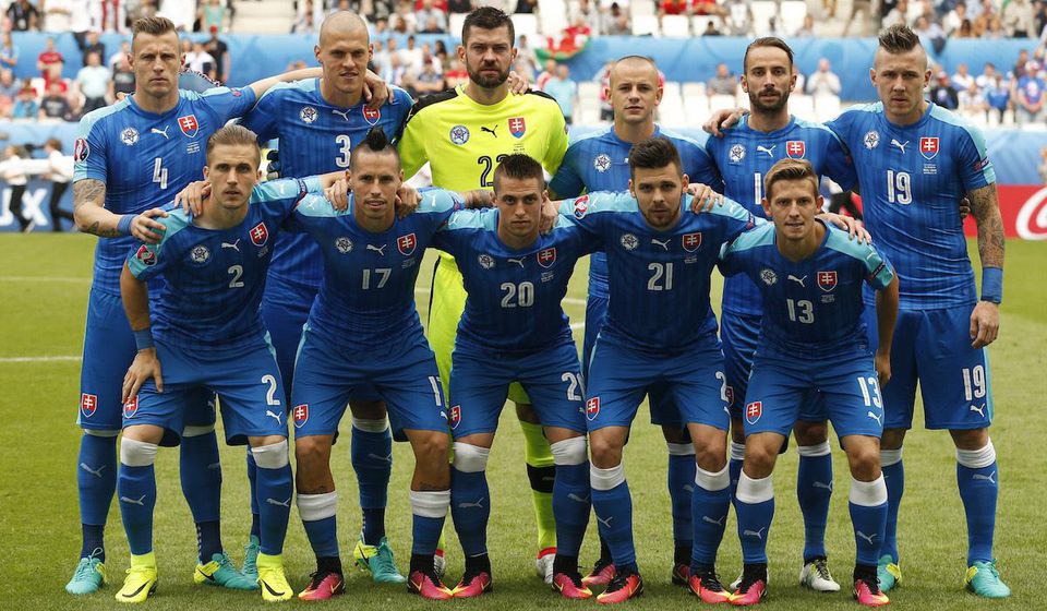 Slovensko, hraci, timova foto, vs. Wales, EURO 2016
