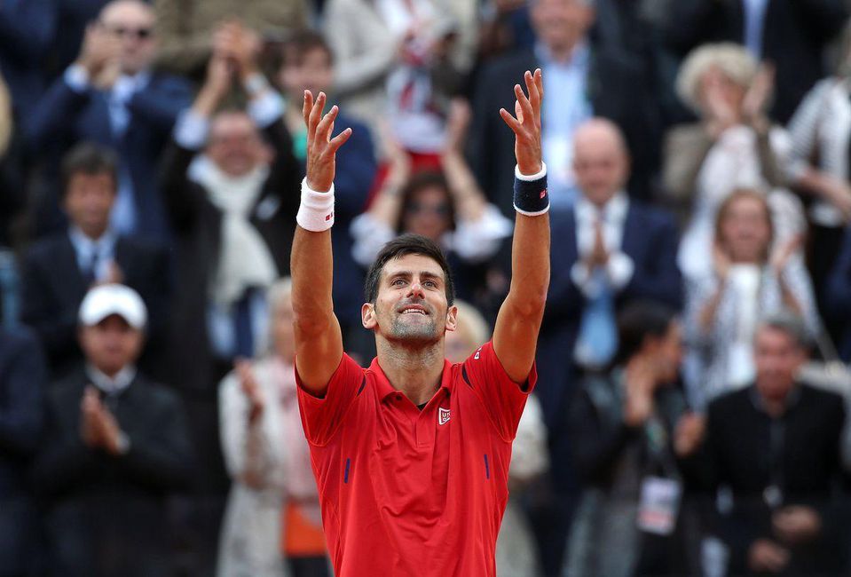 Novak Djokovic ATP Rim semifinale maj16 Reuters