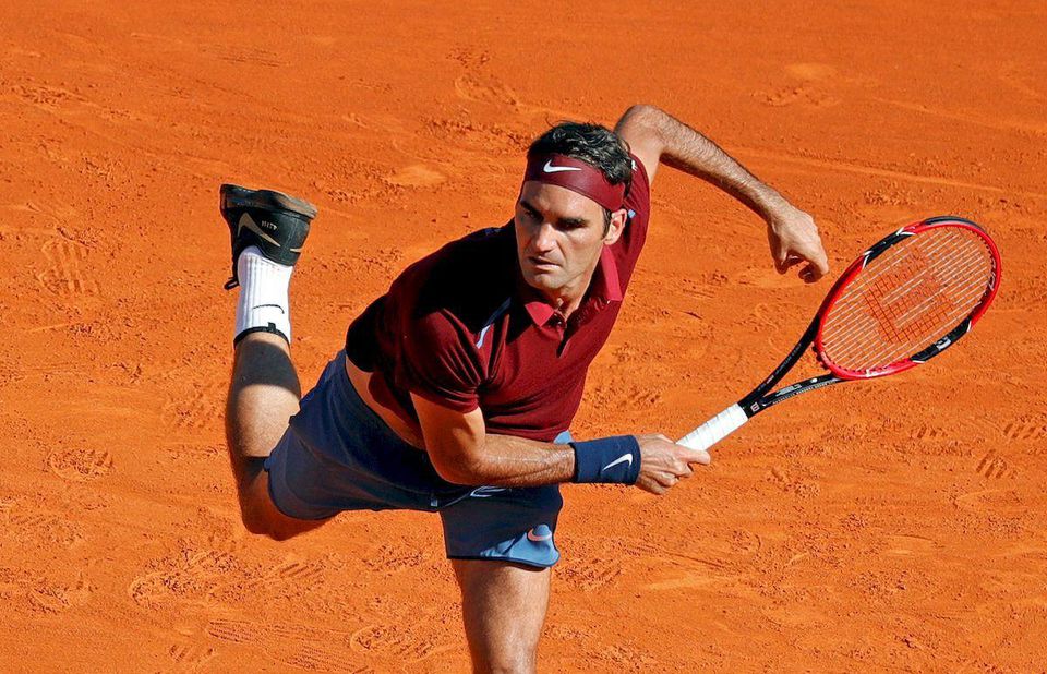Roger Federer Monte Carlo antuka apr16 Reuters