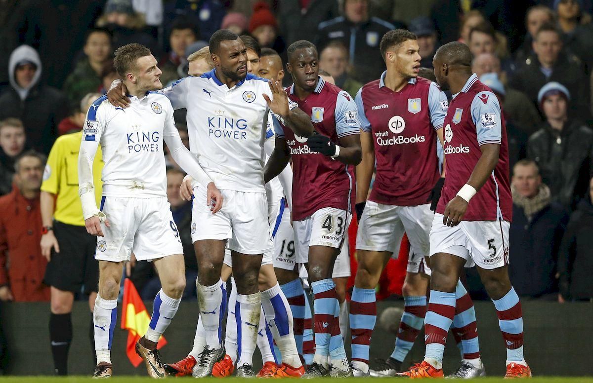 Jamie Vardy Leicester City Aston Villa jan16 Reuters