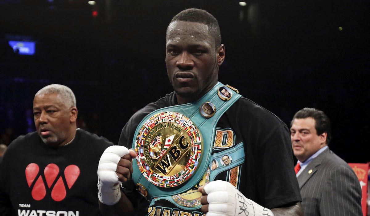 deontay wilder, wbc sampion,