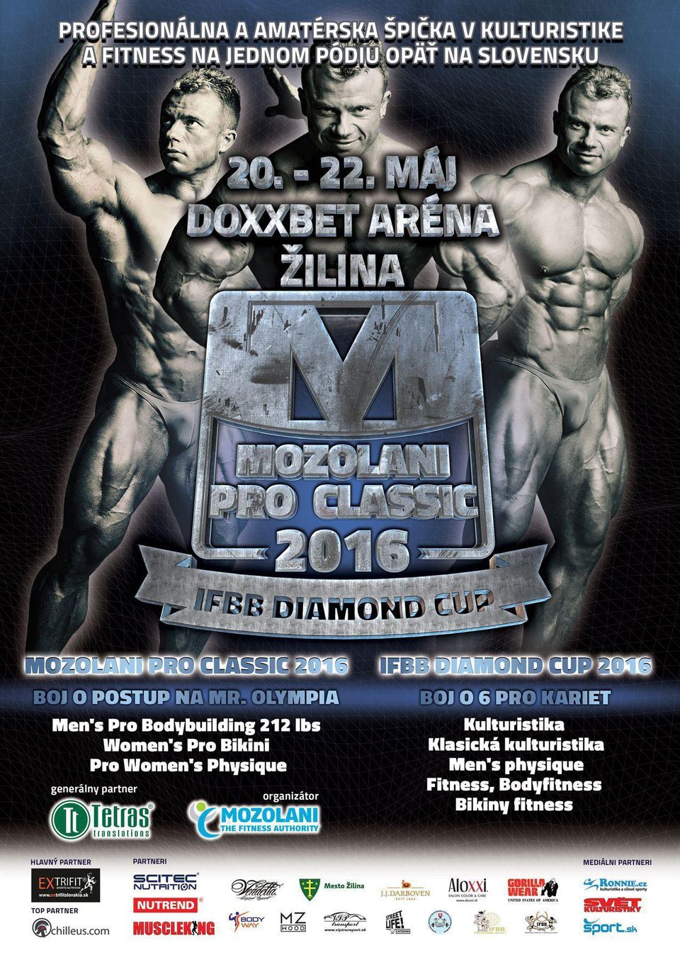 IFBB Diamond Cup Mozolani Pro Classic 2016 mozolani.com