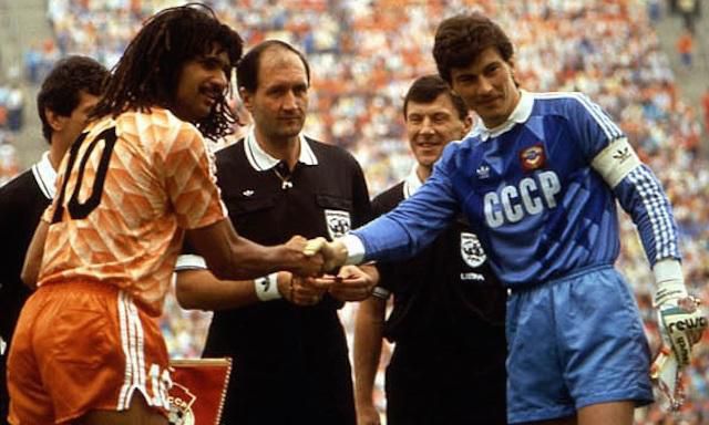 EURO 1988, Rinat Dasayev, Ruud Gullit, Holandsko, ZSSR, finale