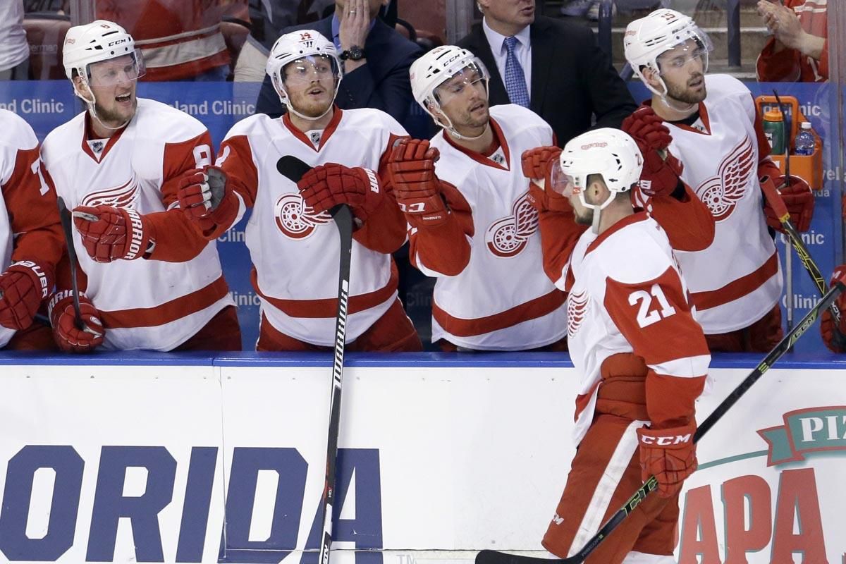 tomas tatar, detroit RW, gol